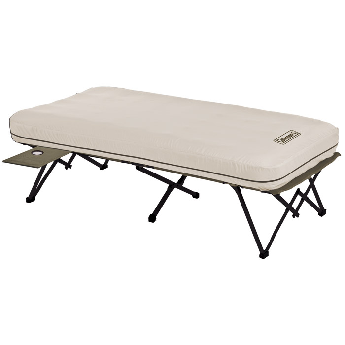 Coleman Cot With Airbed Up to 7.00 Off with Free S H CampSaver