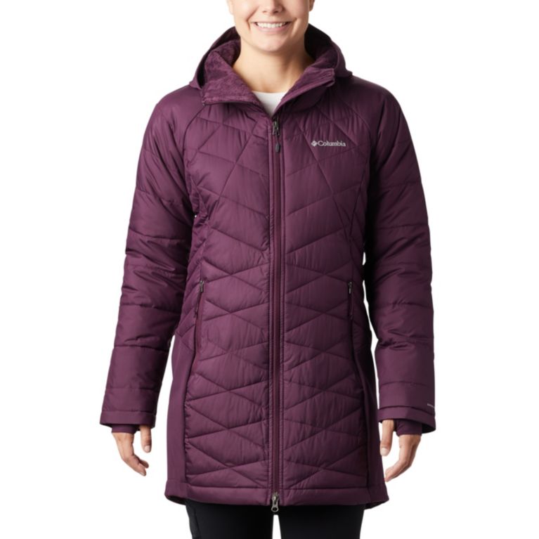 columbia heavenly hooded jacket women