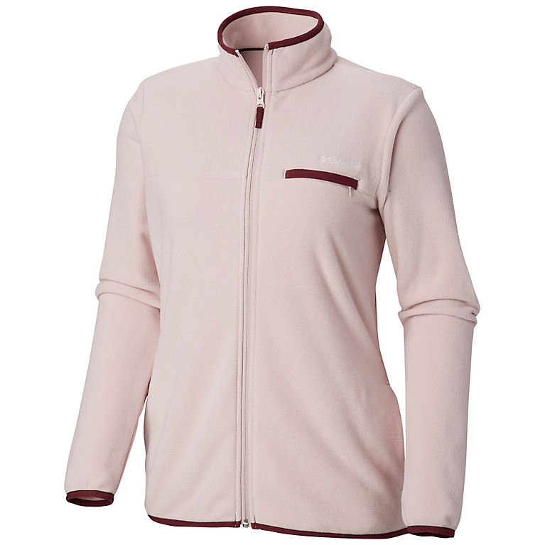 columbia full zip fleece womens