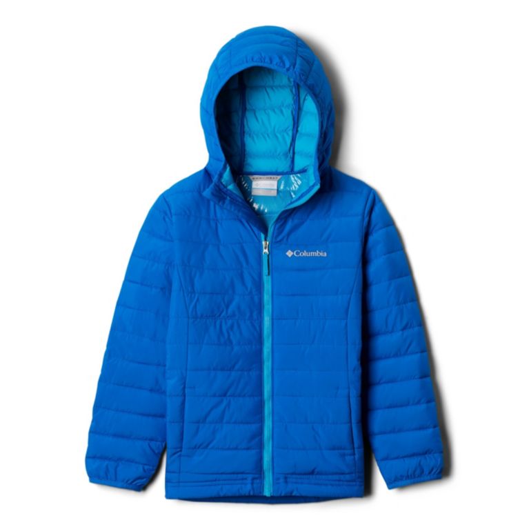 columbia powder lite boys hooded jacket