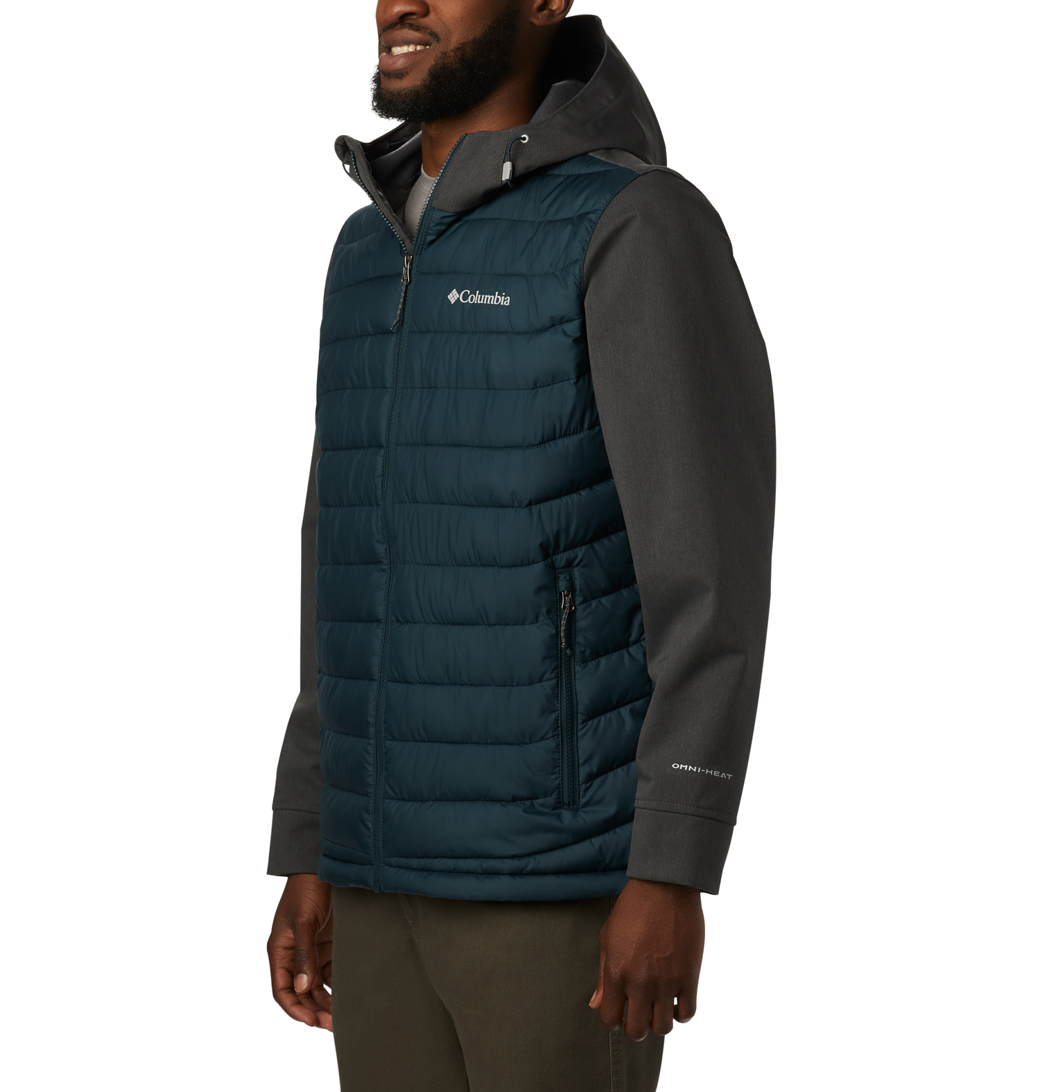 columbia men's hybrid jacket