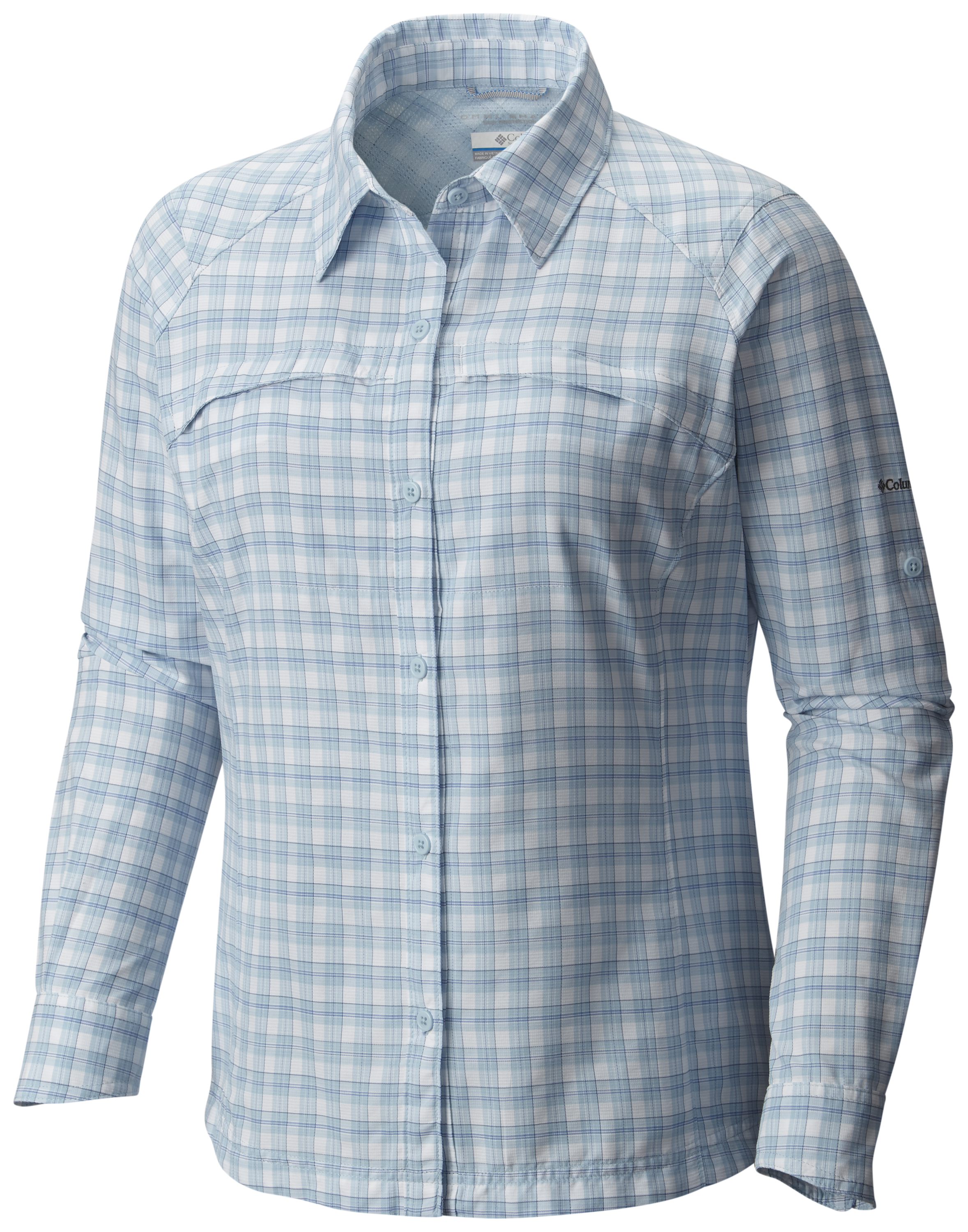 silver dress shirt womens