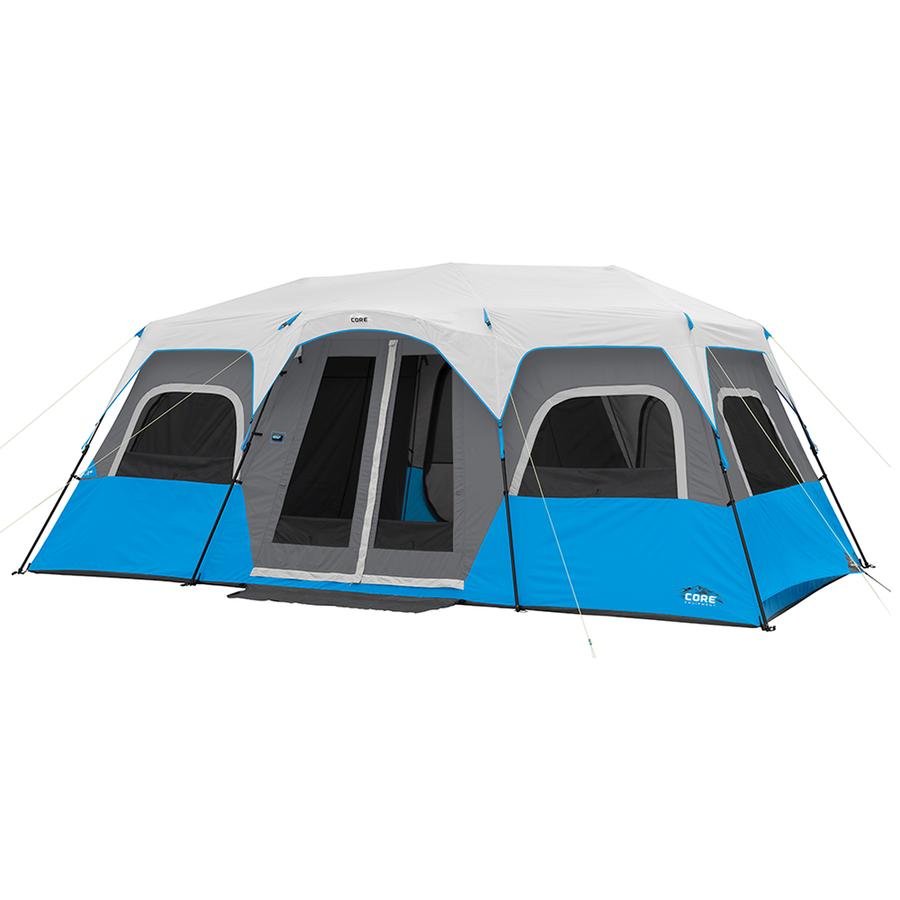 CORE Lighted 9 Person Instant Cabin coleman core 9 person tent