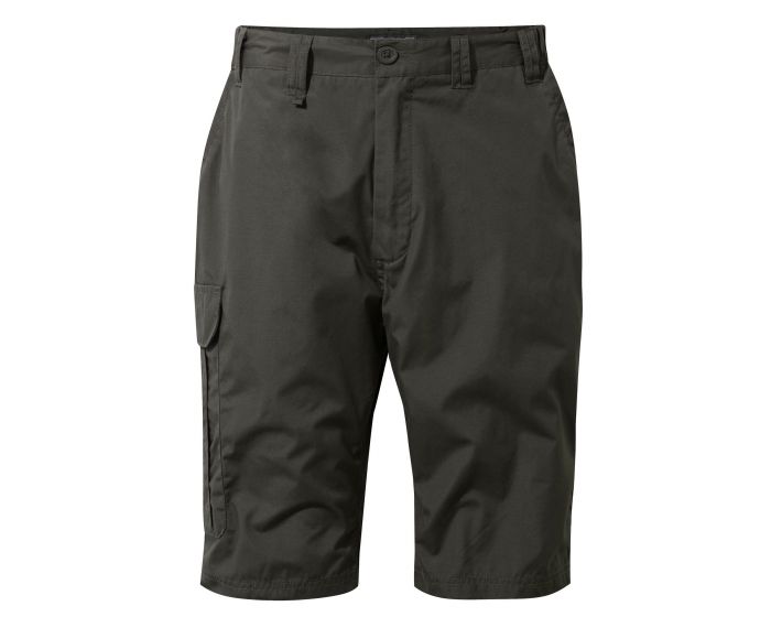 craghoppers kiwi long shorts black pepper