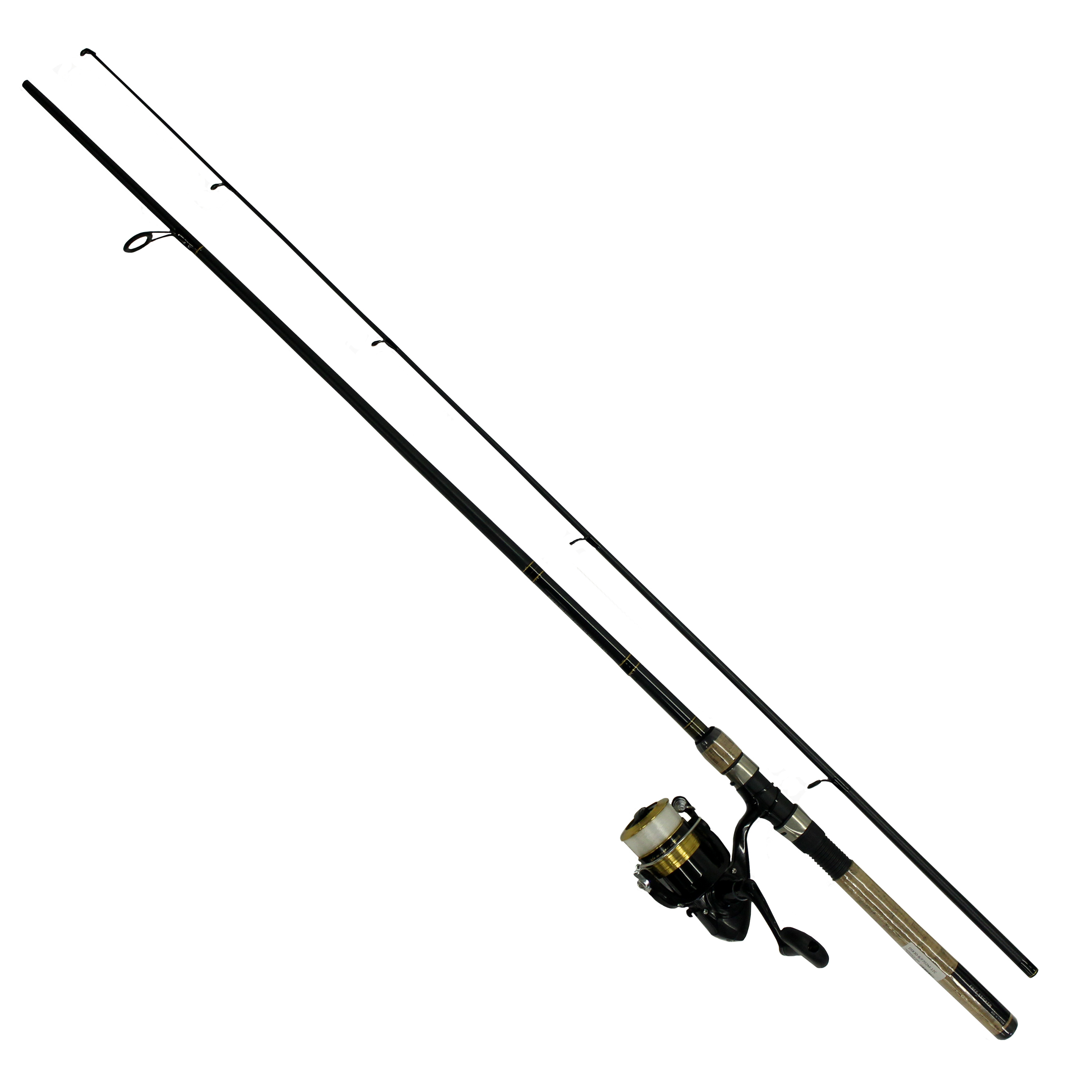 Daiwa D-Shock 12lb Test Spinning Rod and Reel Combo -1BB DSK30-B/F702M-12C  — CampSaver