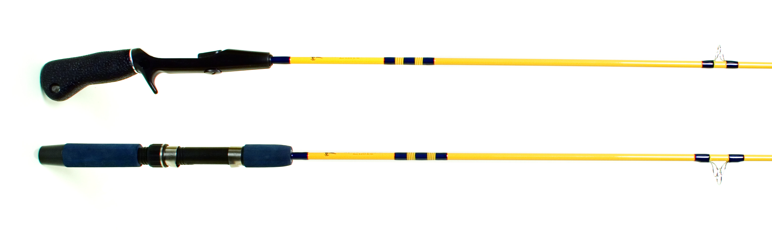 Eagle Claw Brave Eagle Spincast Rod, 1 Piece, Medium 3/16-1/2oz Lures, 4lb  - 15lb, 2 Guides + Tip BRV100-4 — CampSaver