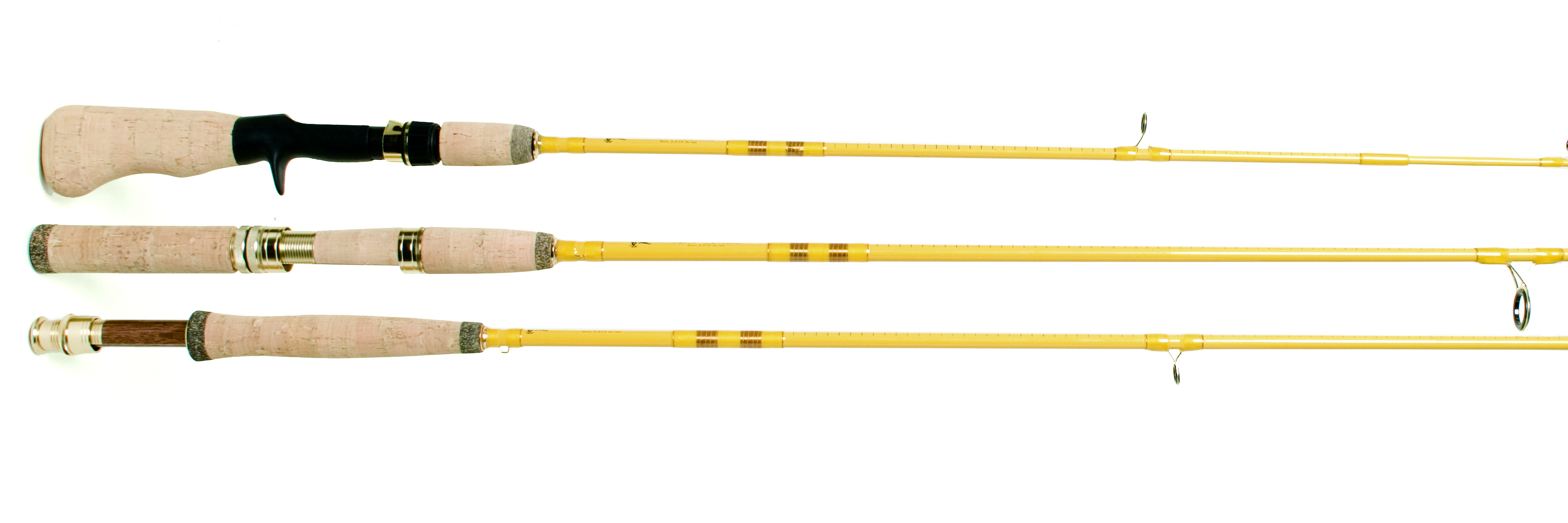 Eagle Claw Featherlight Fly Rod, 2 Piece, Slow, 8 Guides + Tip 4-5