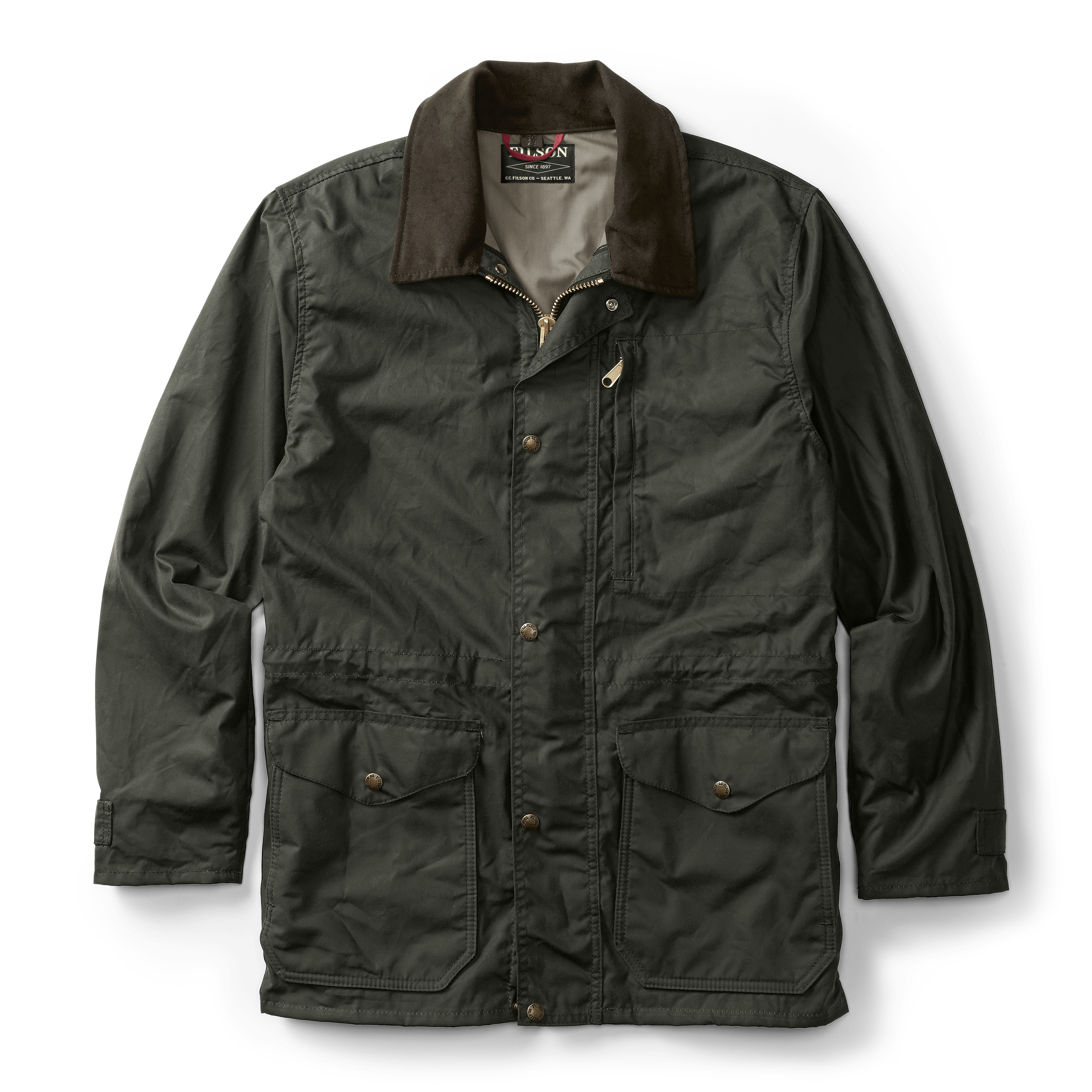 Filson cover cloth mile shops market coat (MEDIUM)