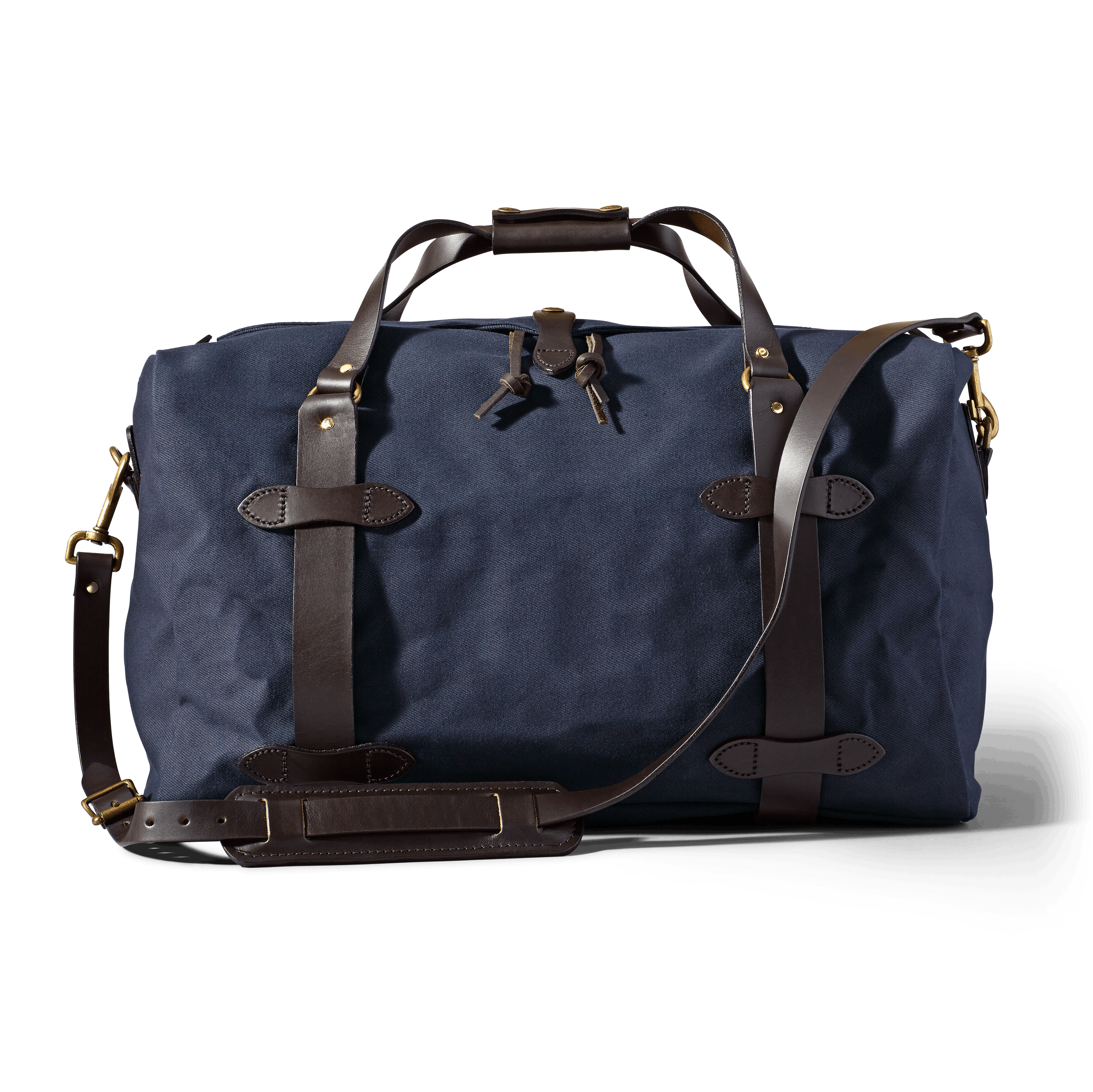 filson leather duffle