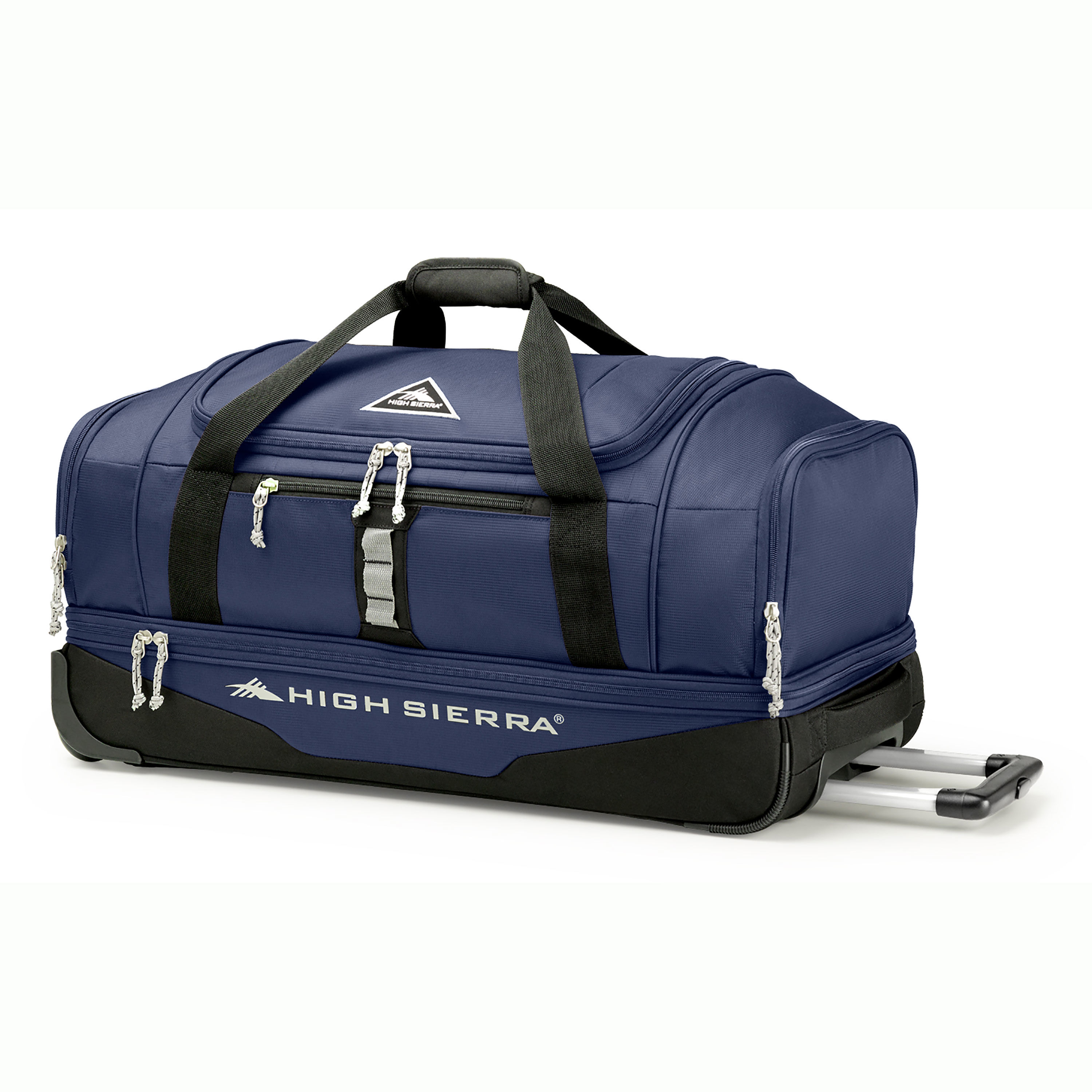 drop bottom duffel