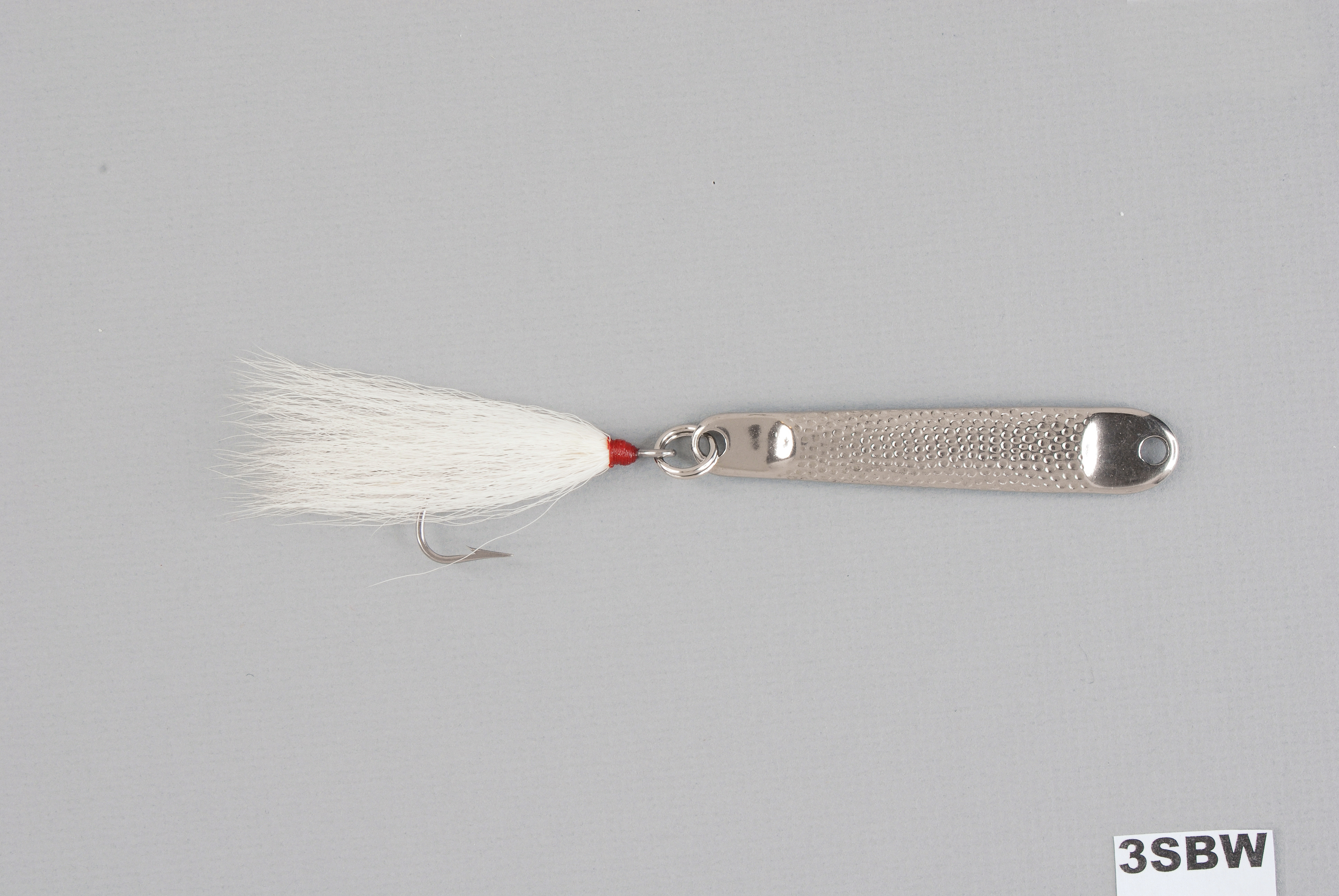 Hopkins Hammered Spoon w/Bucktail Single Hook
