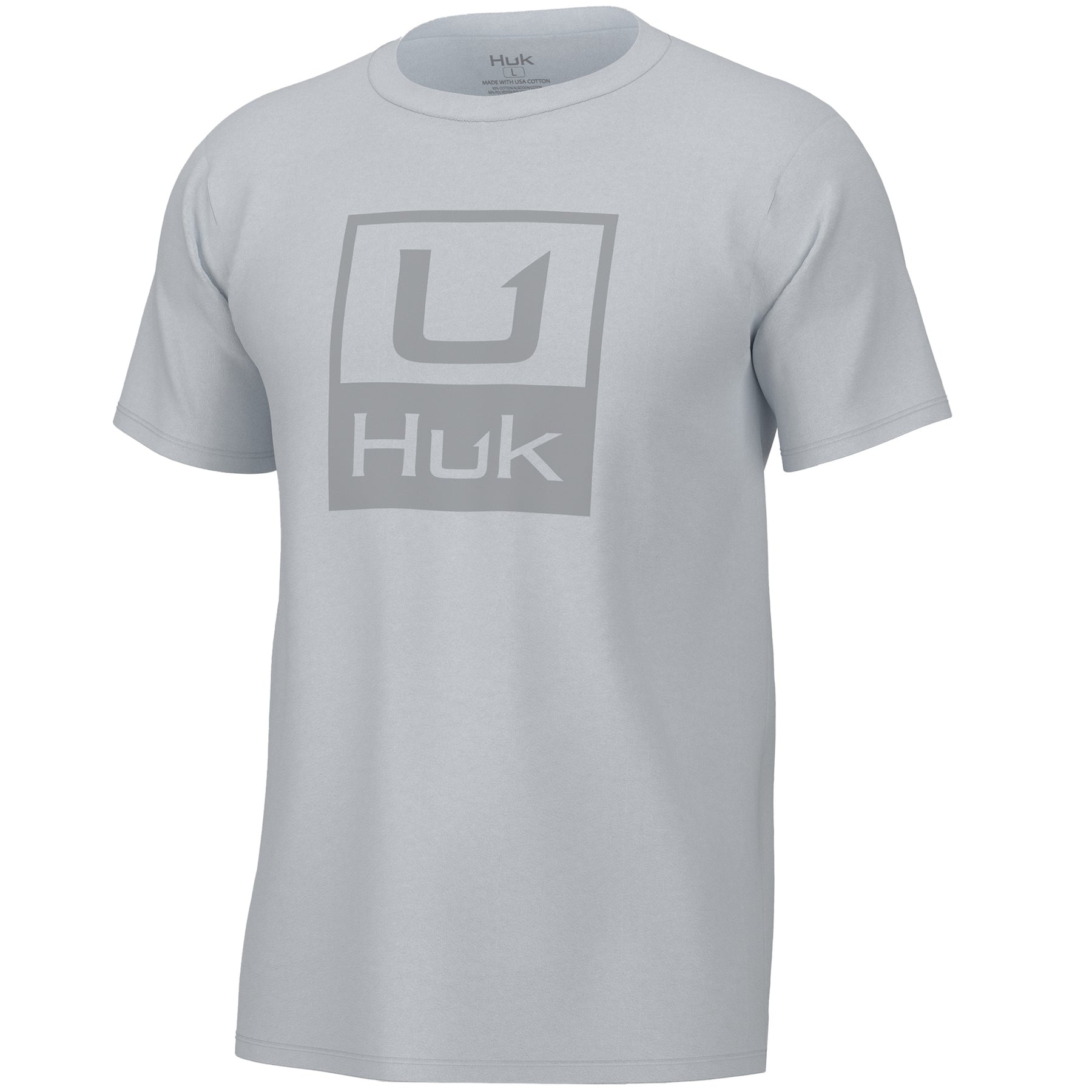 HUK Performance Fishing Huk Stacked Logo Tee - Mens
