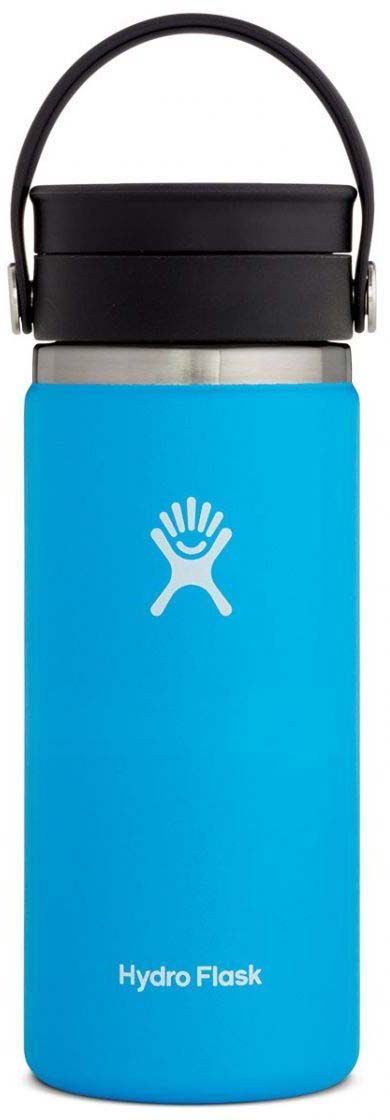 Hydro Flask 16 oz. Wide Mouth Bottle w/Flex Sip Lid — CampSaver