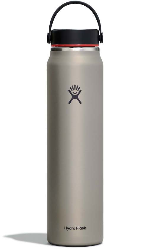 Hydro Flask Lightweight Trail Series Wide-Mouth Vacuum Water Bottle with  Flex Cap - 40 fl. oz.
