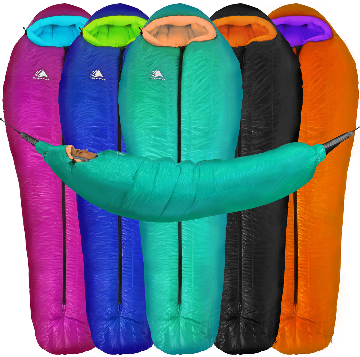 Hammock compatible shop sleeping bag