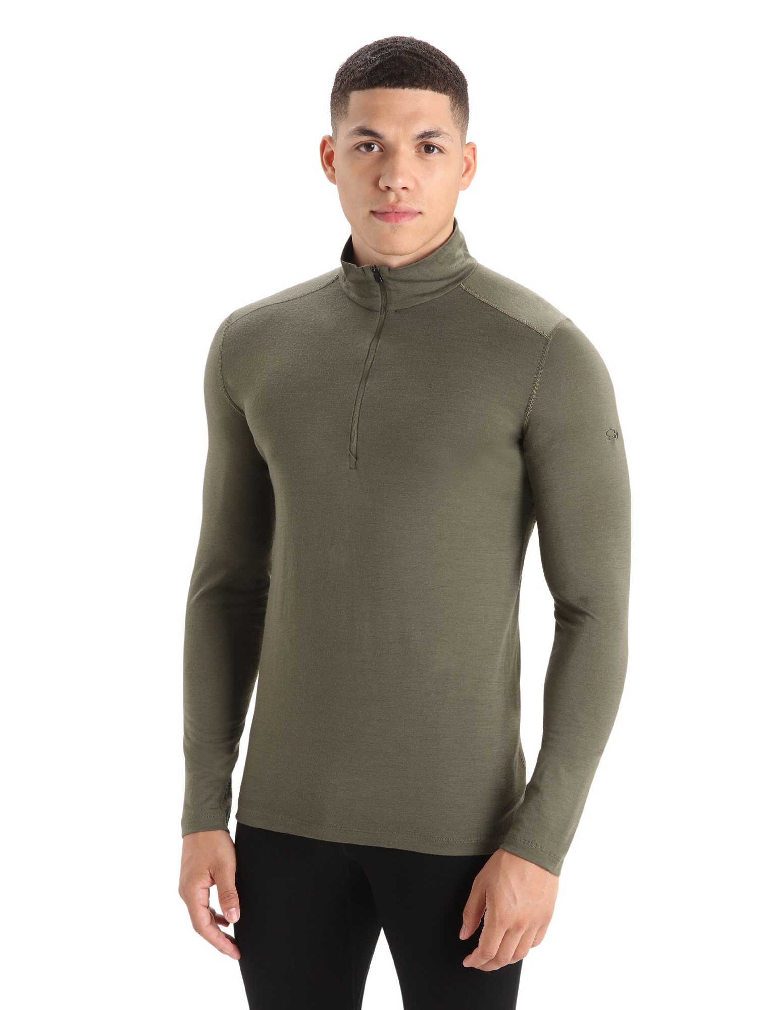Icebreaker 200 Oasis Long Sleeve Half Zip Thermal Top - Men's , Up to 25%  Off with Free S&H — CampSaver