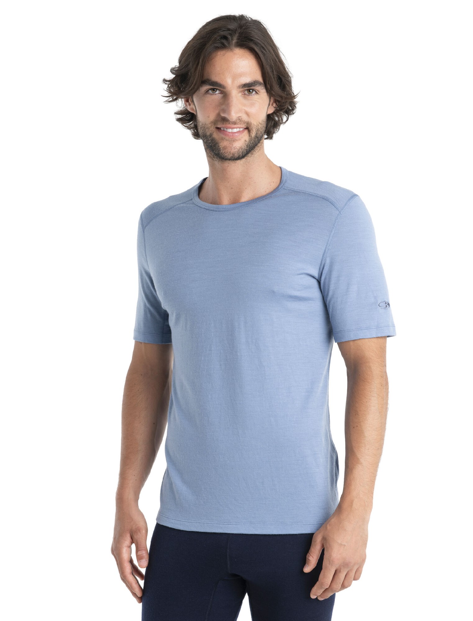 Icebreaker 200 Oasis Short Sleeve Crewe Thermal Top - Men's , Up to 22% Off  with Free S&H — CampSaver
