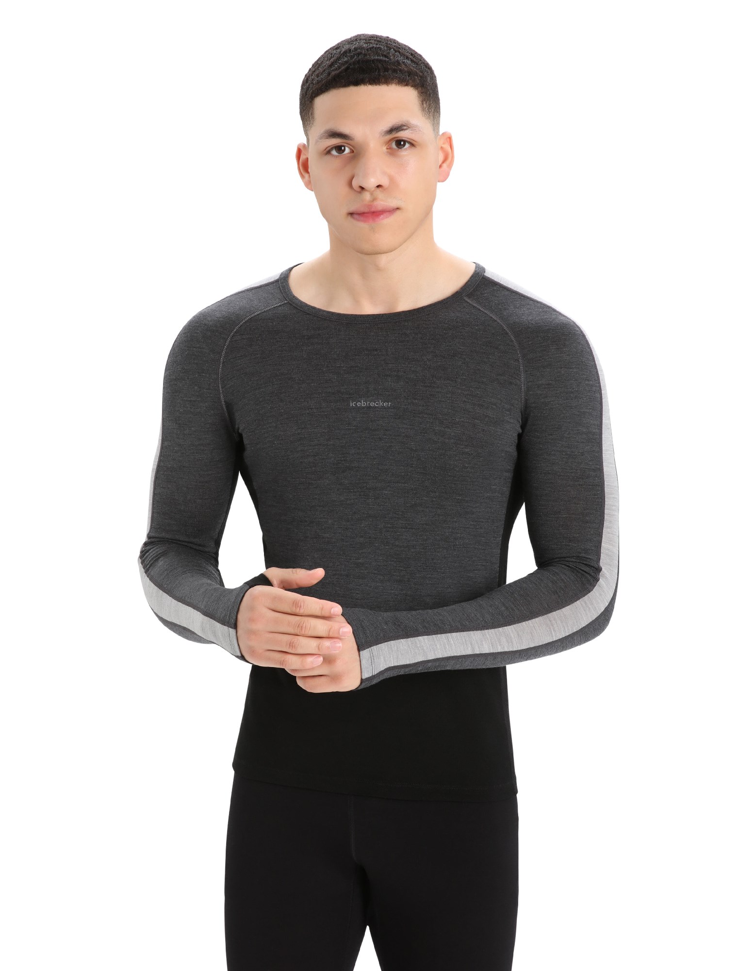 Merino Tech Lite II Long Sleeve T-Shirt Skiing Yeti - Icebreaker (US)