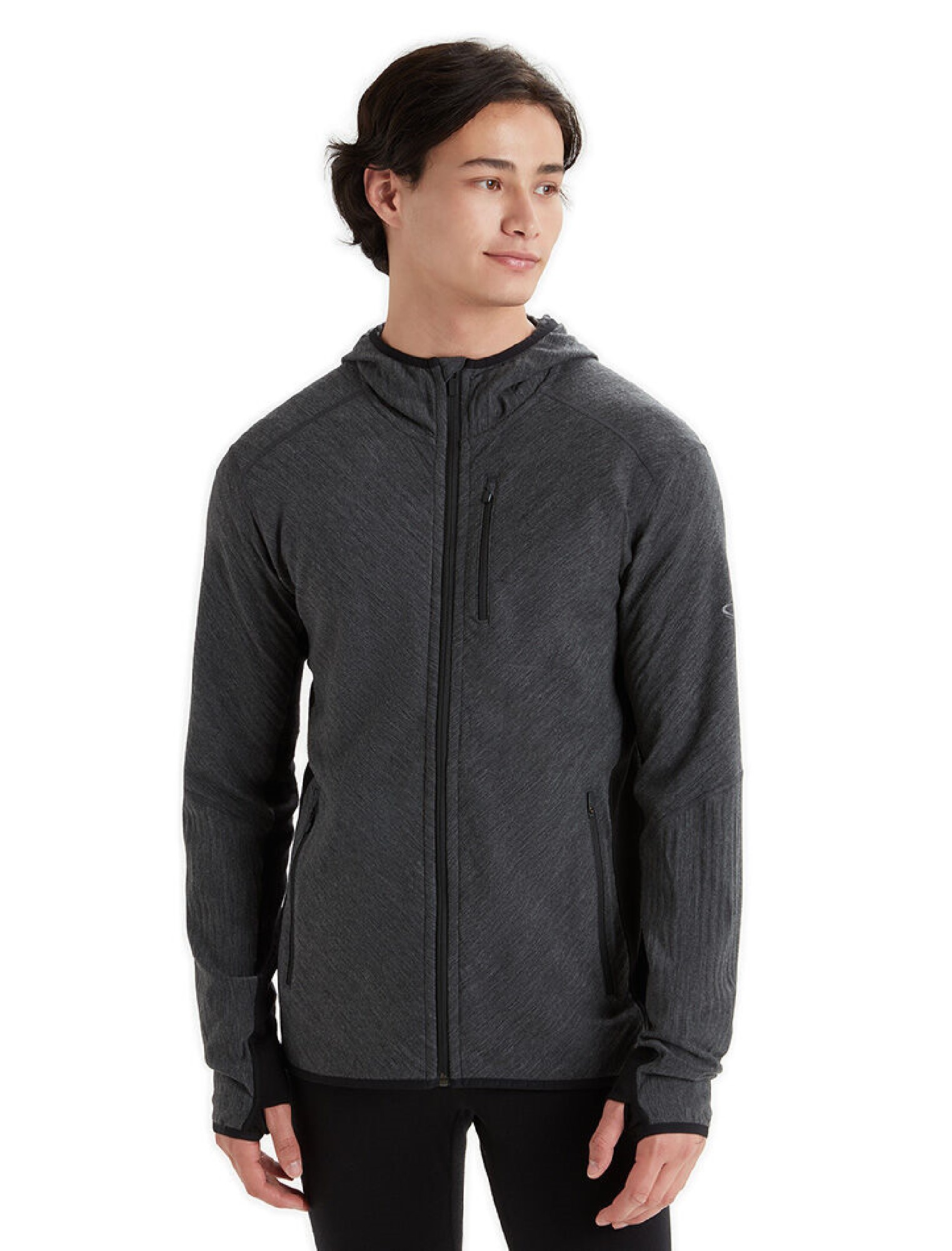 Icebreaker shifter long sleeve zip clearance hood