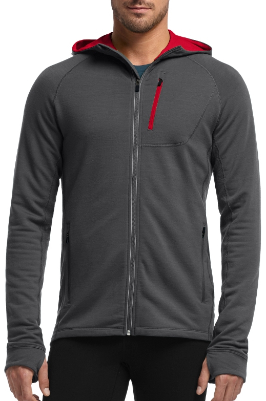 icebreaker shifter long sleeve zip hood