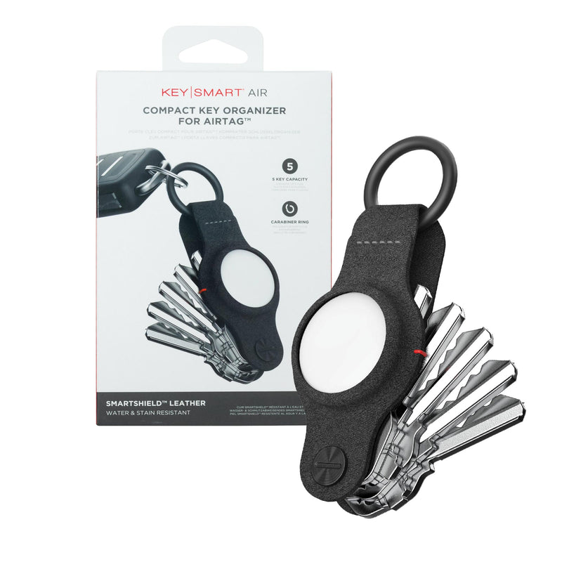 KeySmart Air Compact Key Holder Black