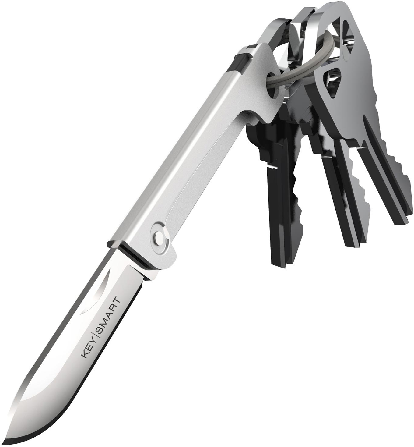 KeySmart Dapper 100, Slim Keychain Gentleman's Knife