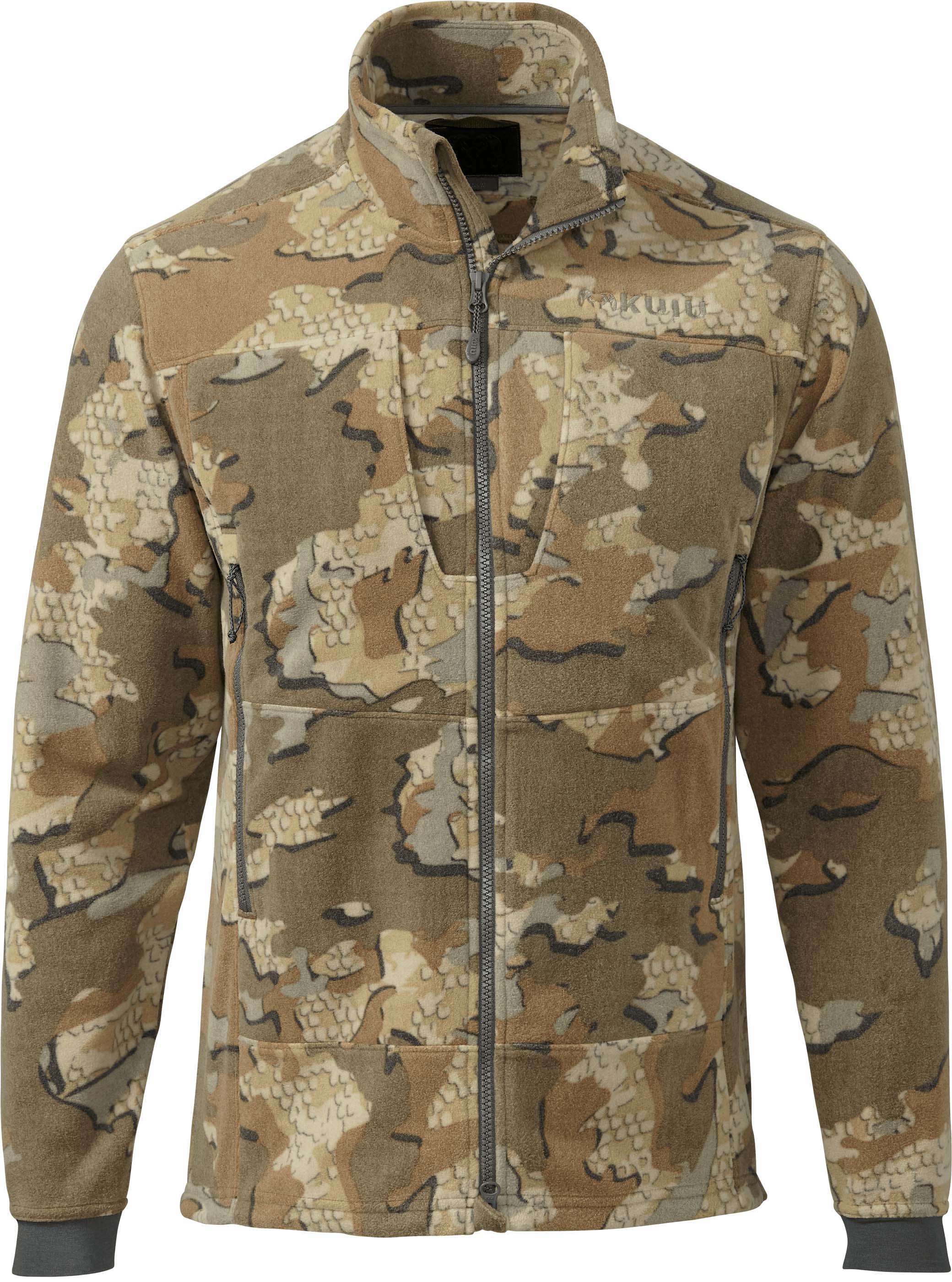 Encounter 200 Fleece Hunting Mid Layer Zip - Vias Camo