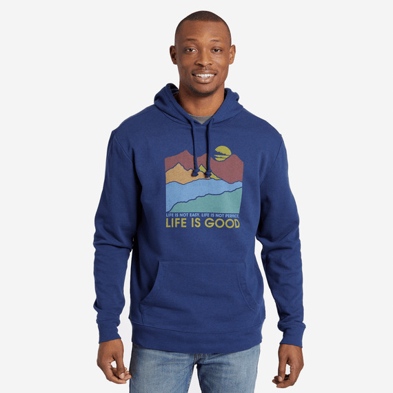 life is good sweatshirt mens