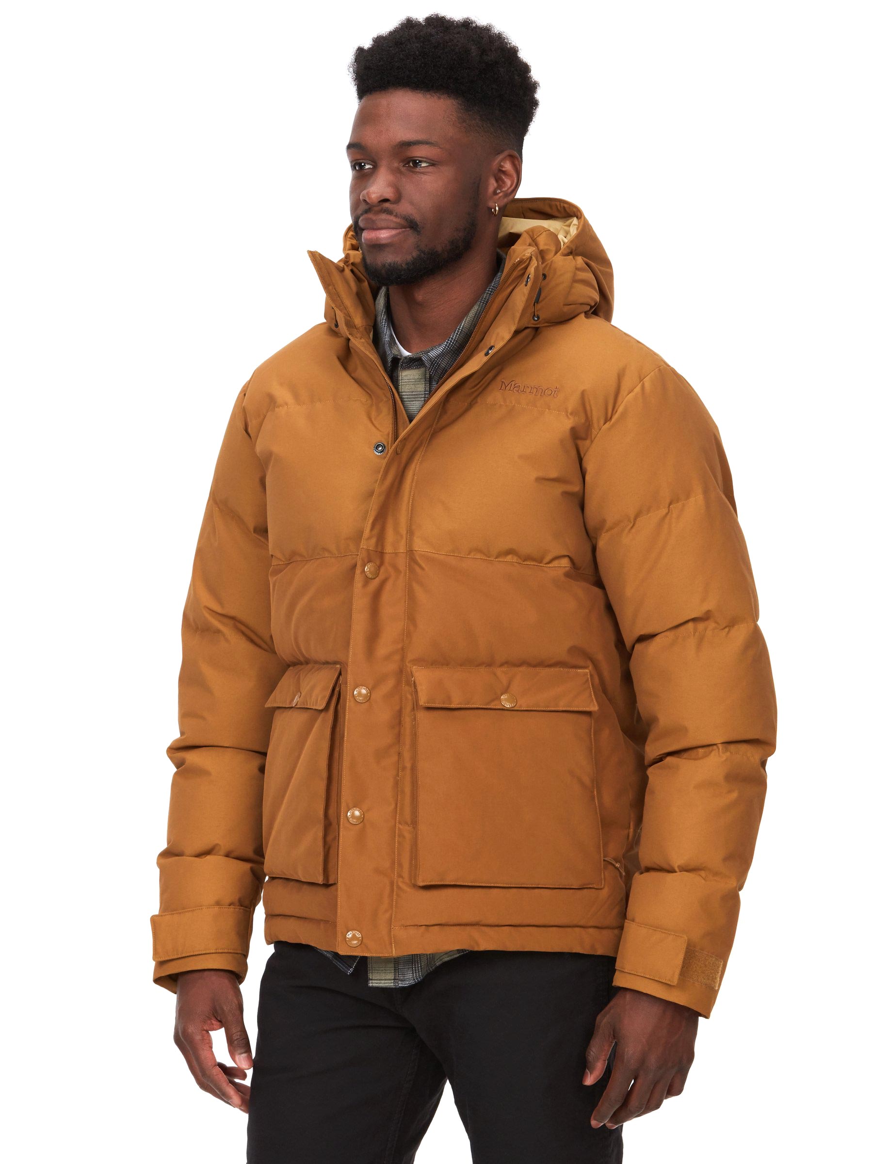 Marmot hooded hot sale jacket