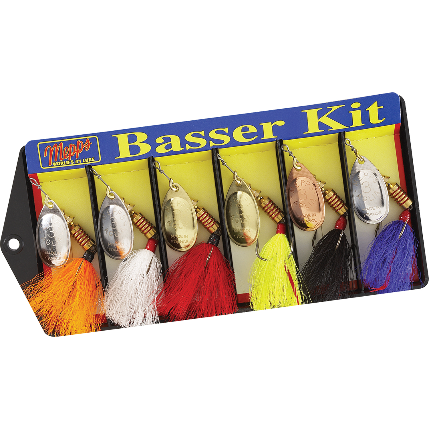 Mepps Basser Kit - Dressed #3 Aglia Assortment 500676 , 33% Off — CampSaver