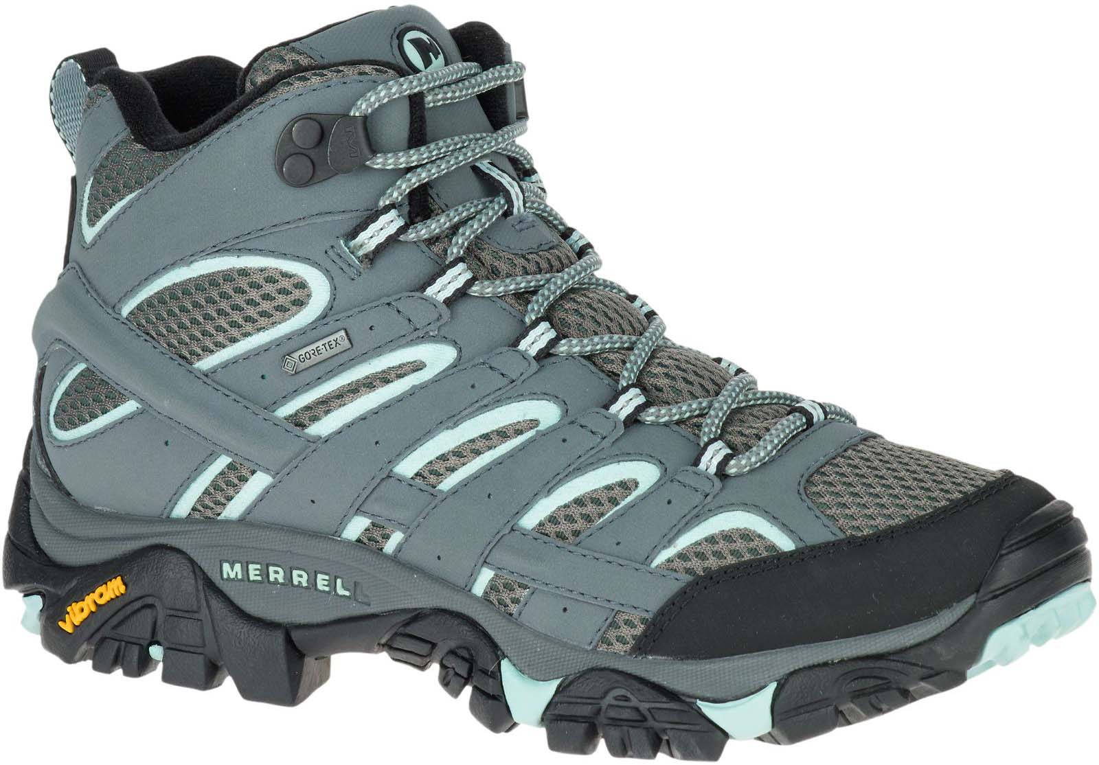 Merrell Moab 2 Mid Gtx Leather Hiking Boot Women S Women S Backpacking Boots Campsaver Com