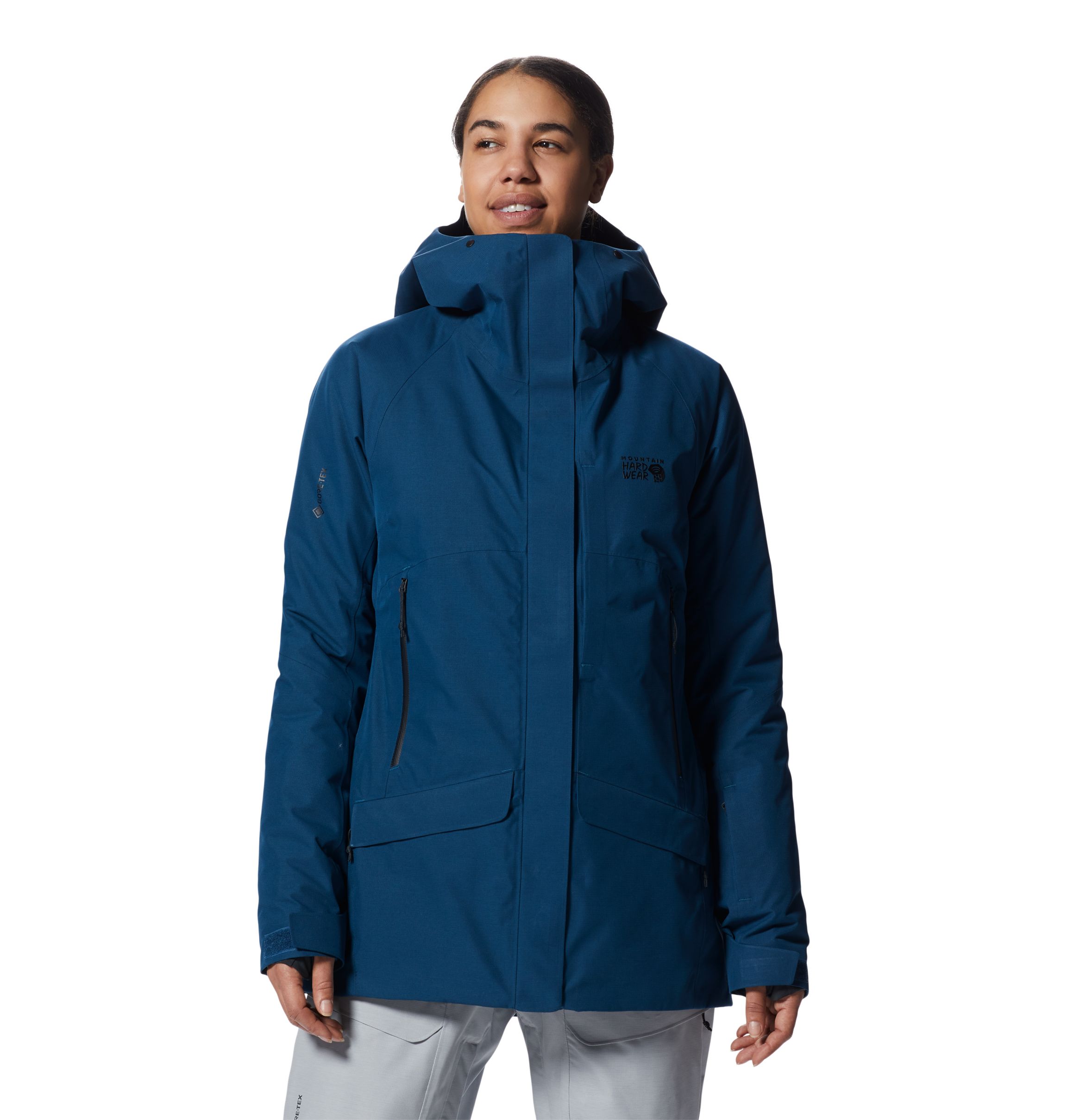 Mountain Hardwear Cloud Bank Gore-Tex Insulated Jacket - Women's  1943041418-Dark Caspian-XS with Free S&H — CampSaver