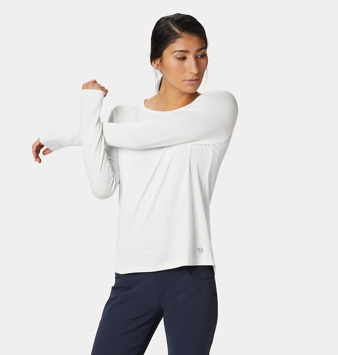Mountain Hardwear Womens Mighty Stripe Long Sleeve T