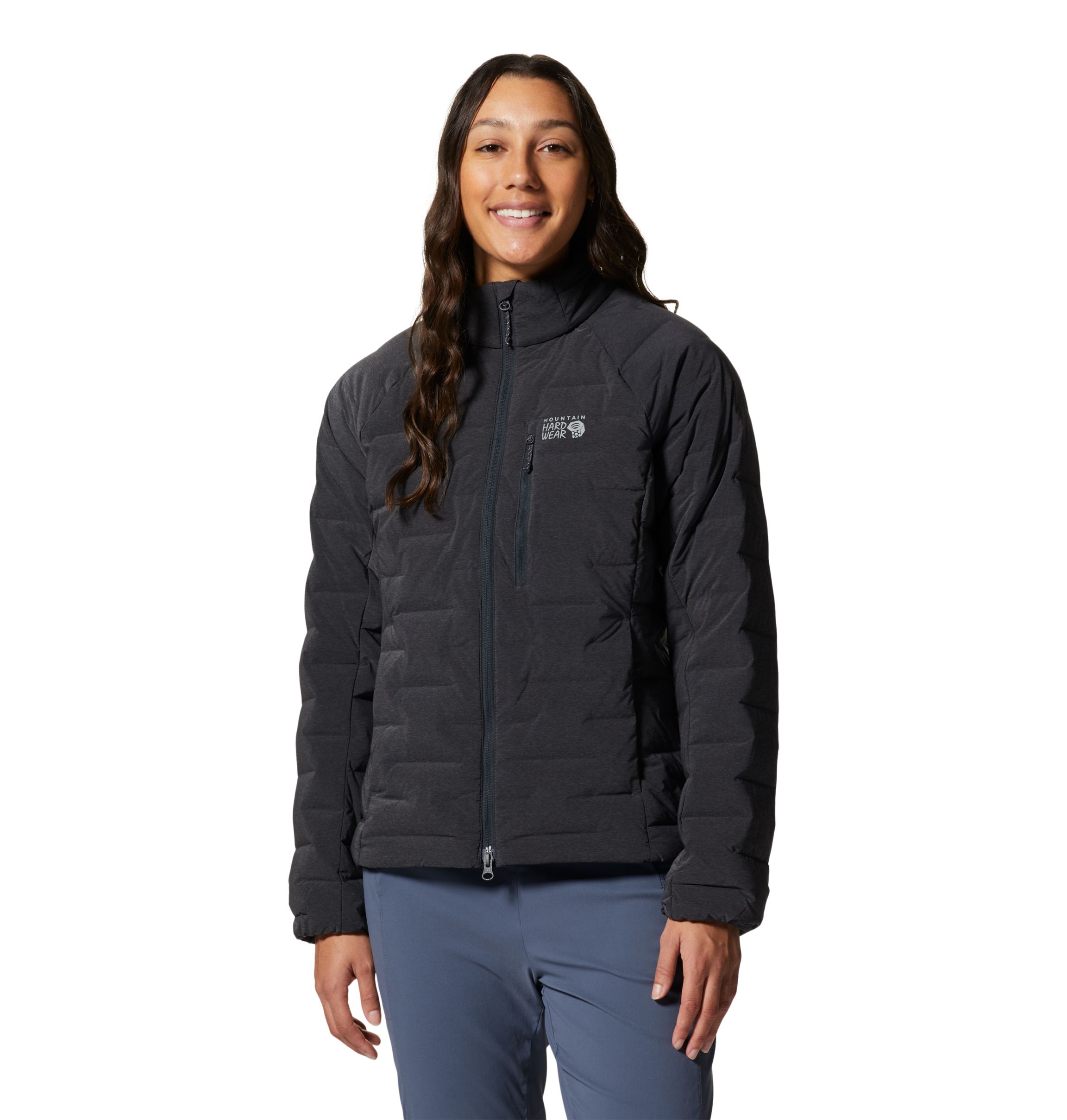 Stretch down 2024 jacket womens