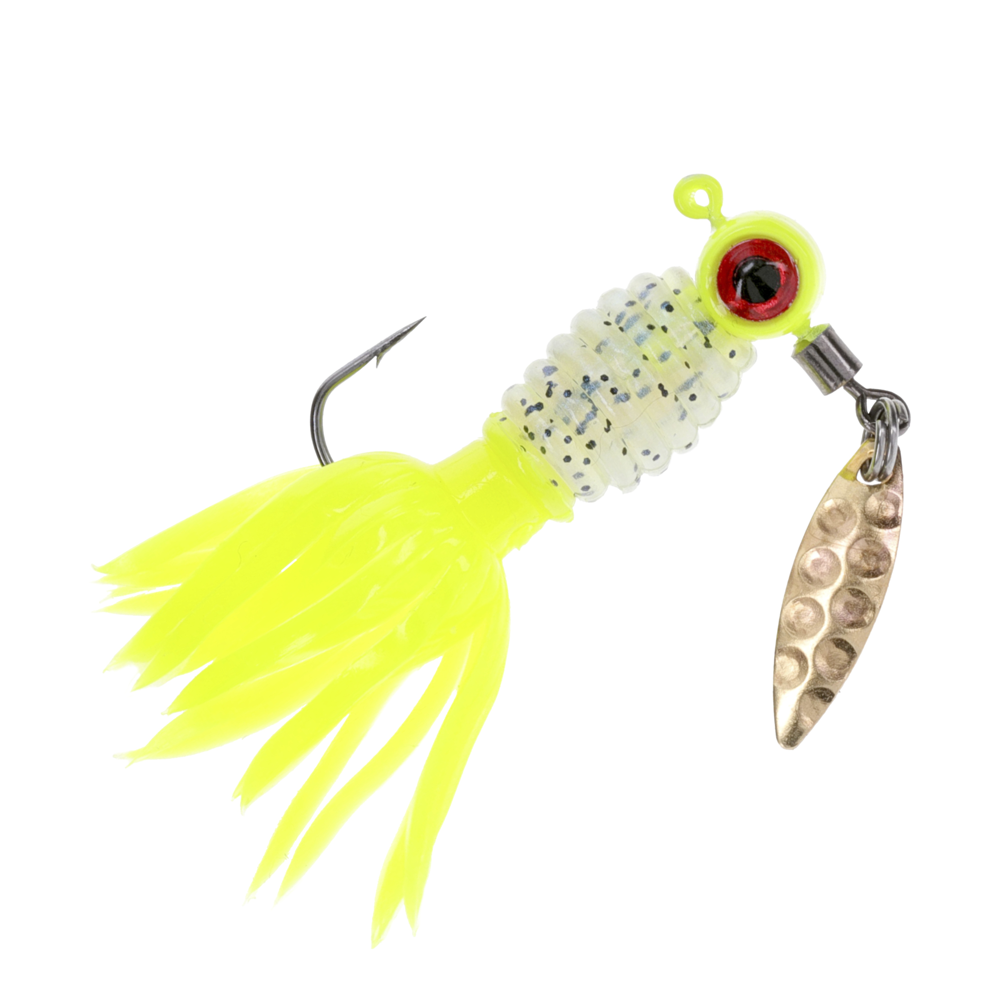 Mr. Crappie Sausage Jig Head Spins Pre-Rigged Crappie Thunder — CampSaver