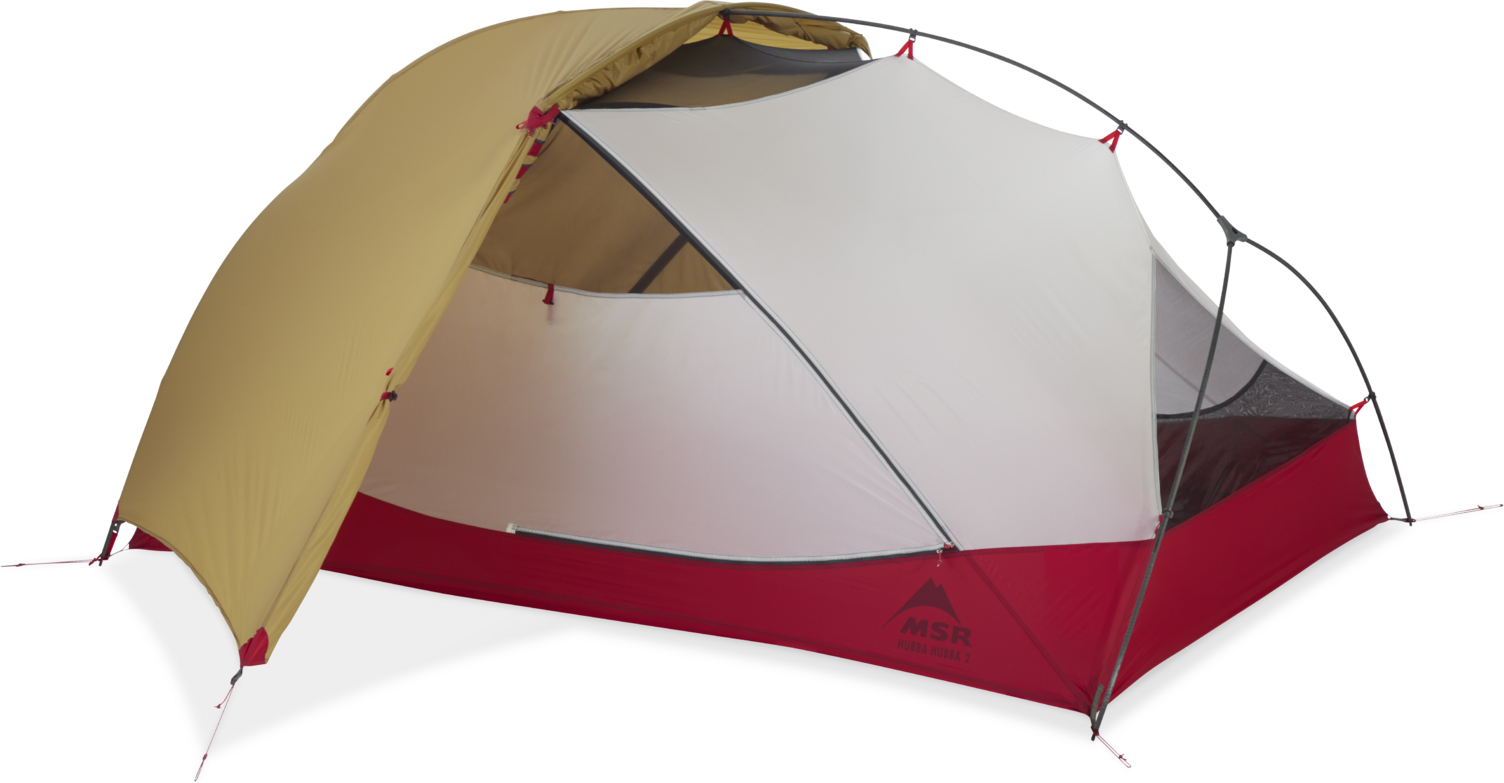 MSR Hubba Hubba Backpacking Tent - 2 Person 11506 & Free 2 Day