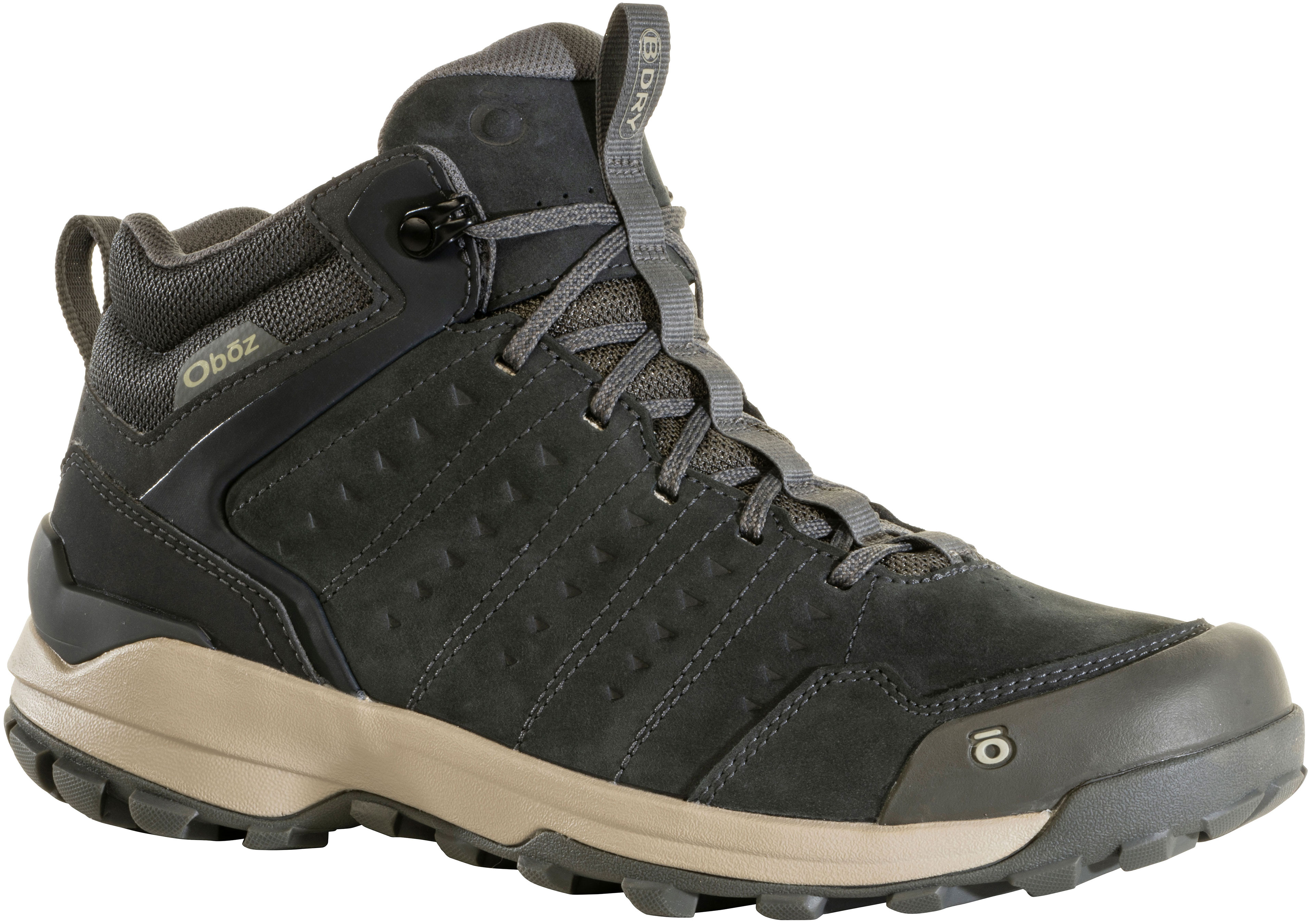 Oboz Sypes Mid Leather Waterproof Men s Lava Rock 9 M