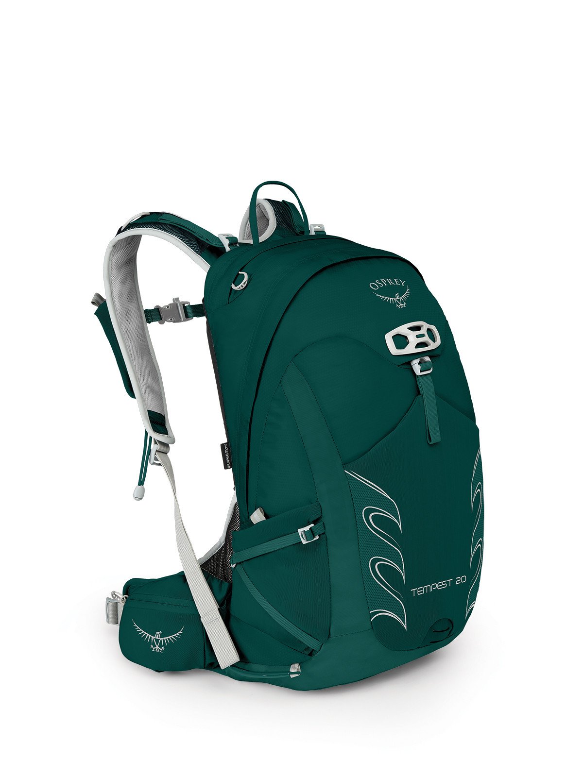 osprey tempest 20 chloroblast green