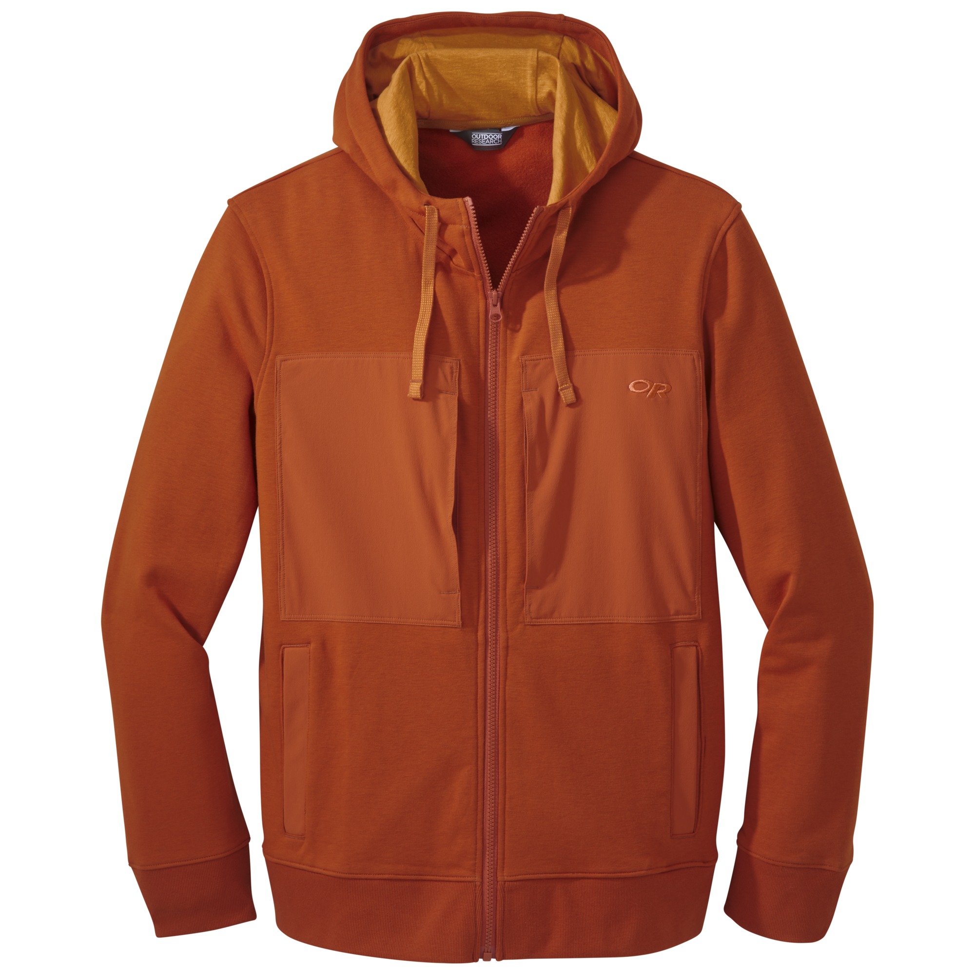 burnt orange sweatshirt mens