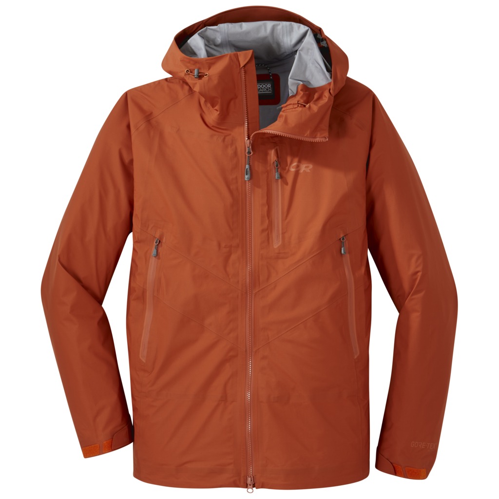 orange outdoor jacket