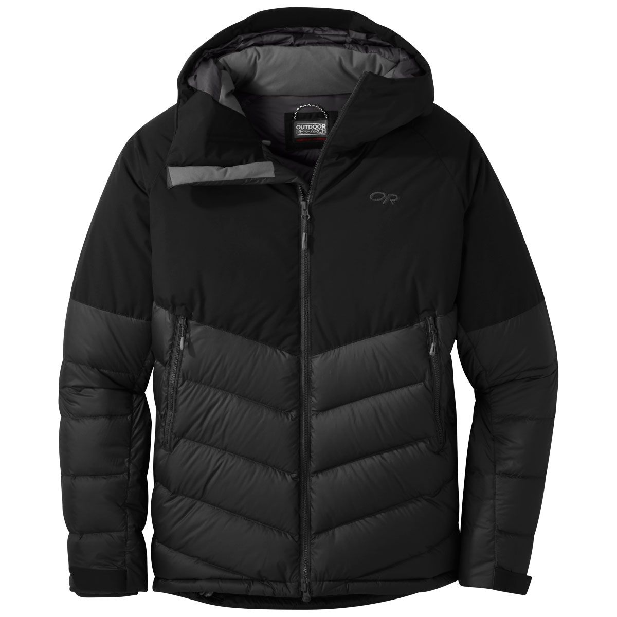 men's super transcendent down hooded jacket