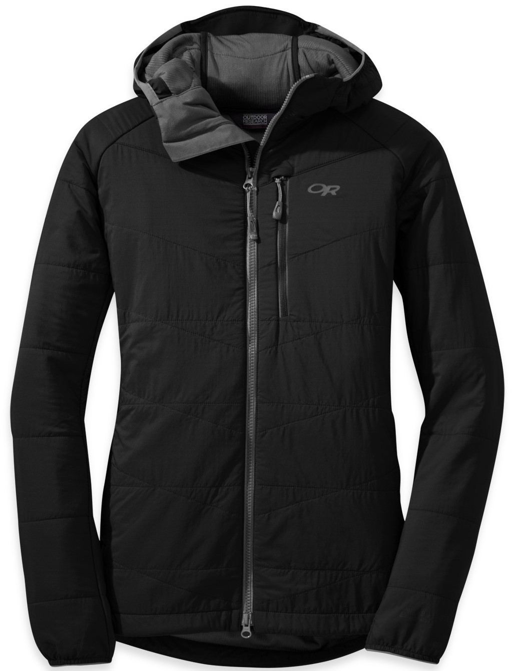 outdoor research uberlayer insulated hooded jacket