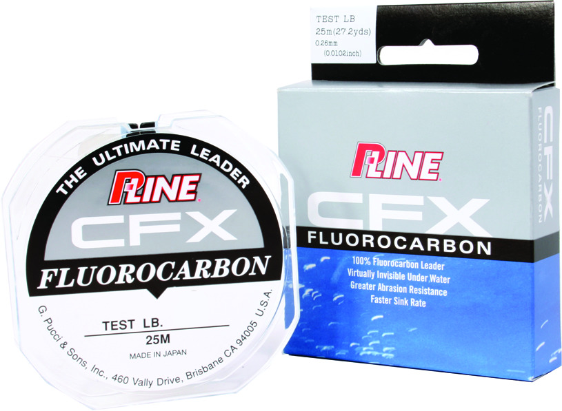 P-Line CFX Fluorocarbon 40 lb Leader