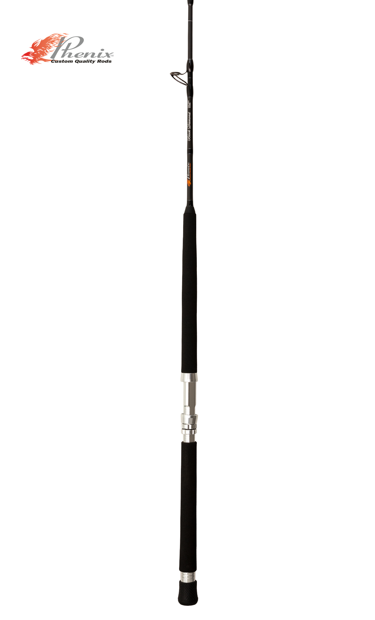 Phenix Black Diamond, Casting Rod, 20-60# Mod-Fast, 1 Pieces PSW700H-Silver  RS with Free S&H — CampSaver