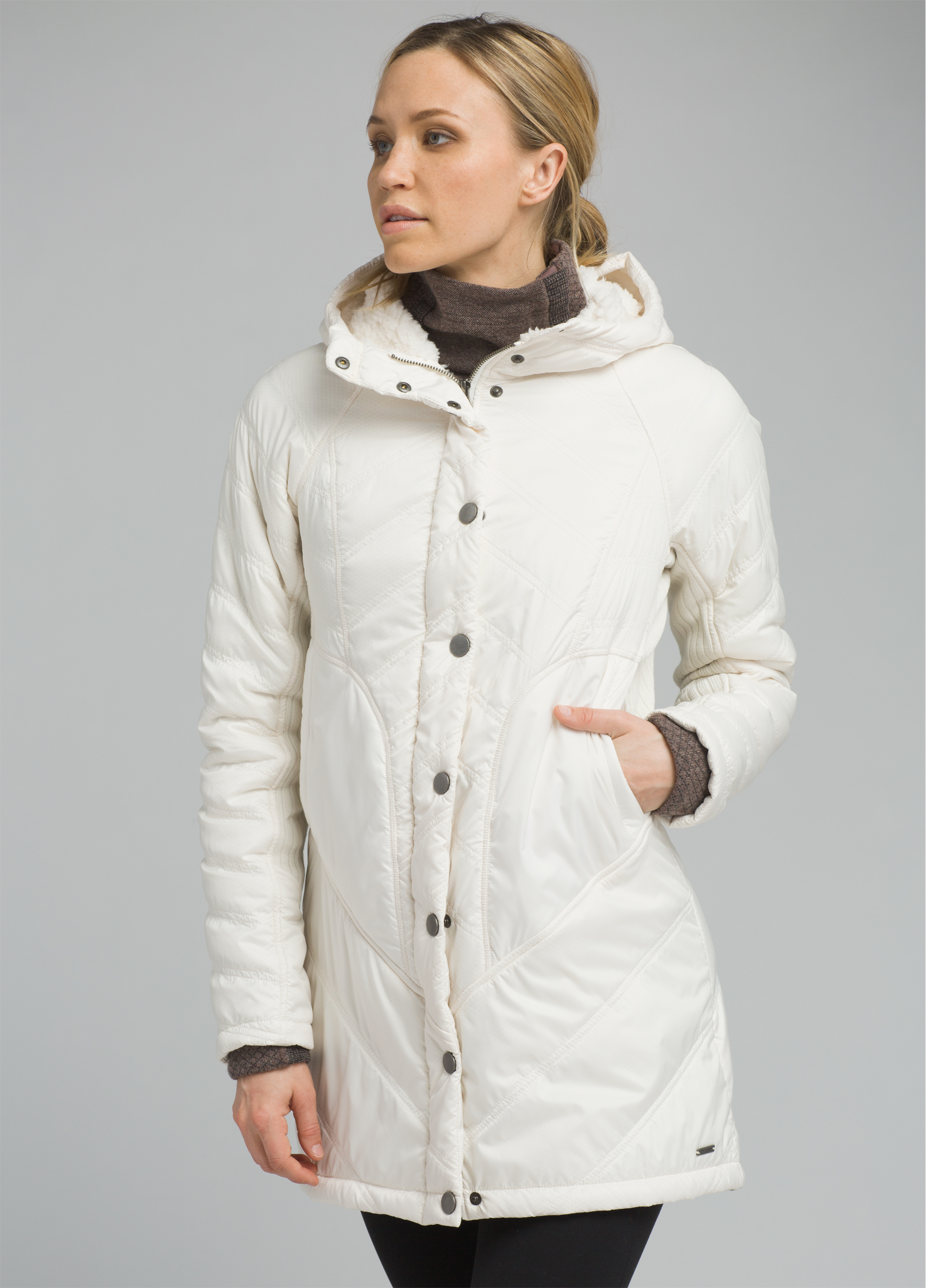 prana diva long hooded jacket