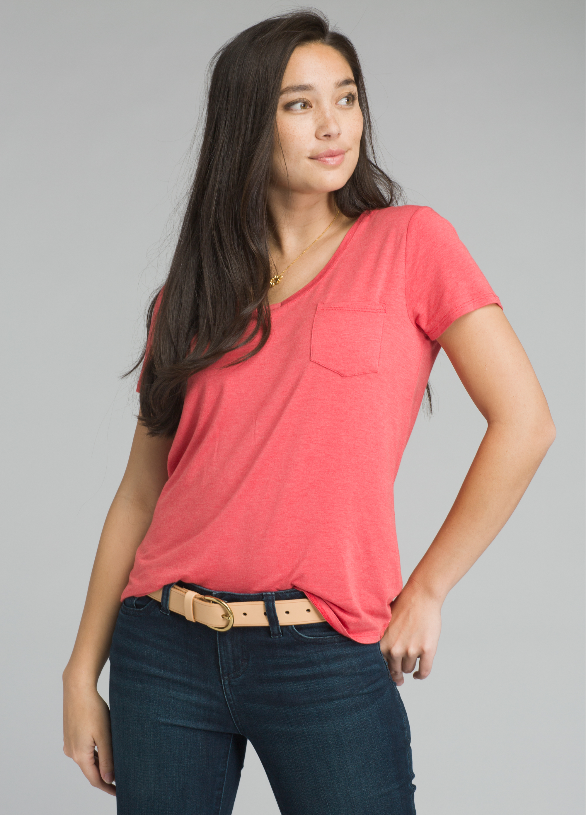 prana foundation short sleeve top