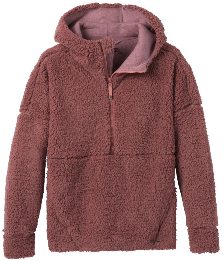 prana permafrost half zip hoodie