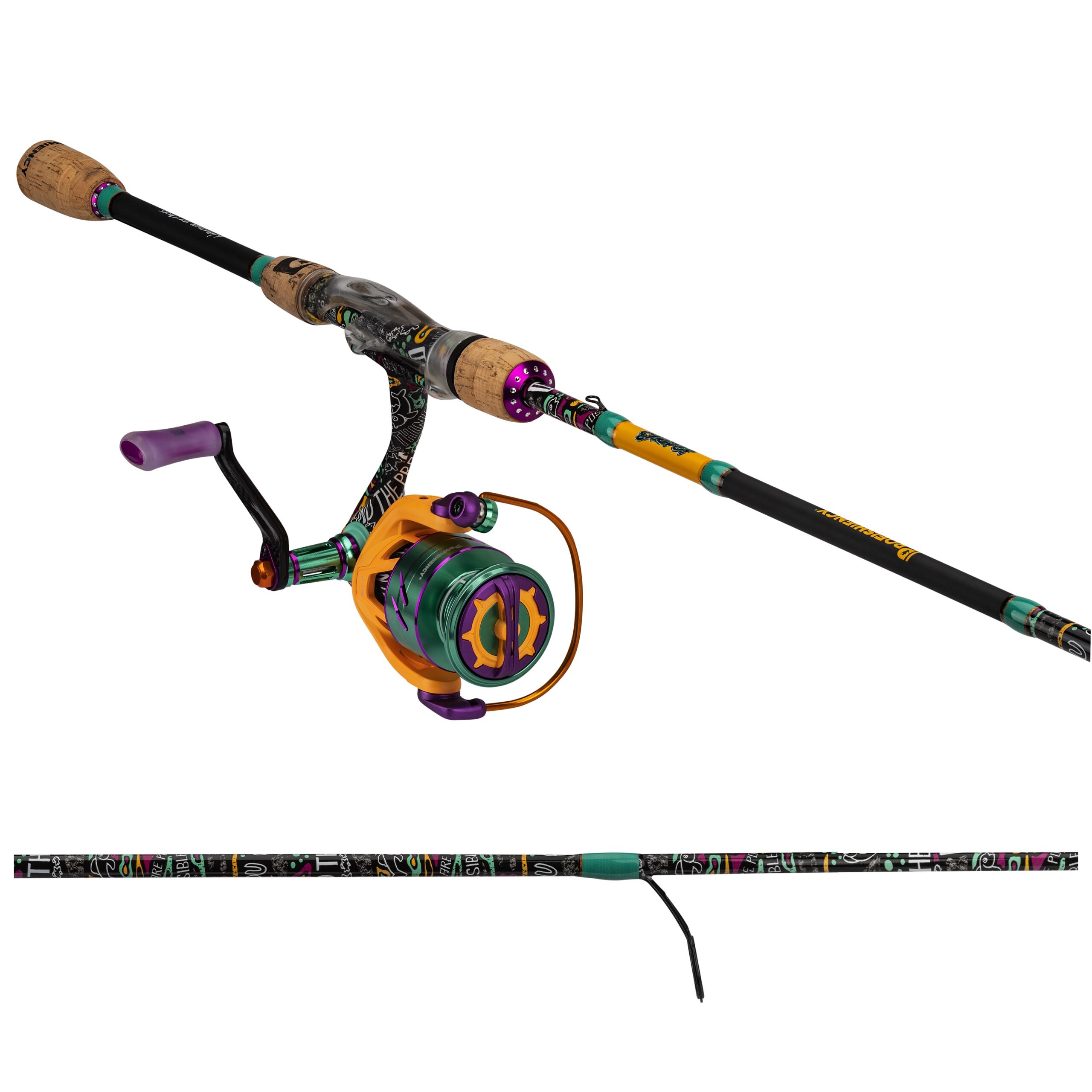 ProFISHiency 7ft Krazy 3 Spinning Combo KRAZY37MSPIN with Free S&H —  CampSaver