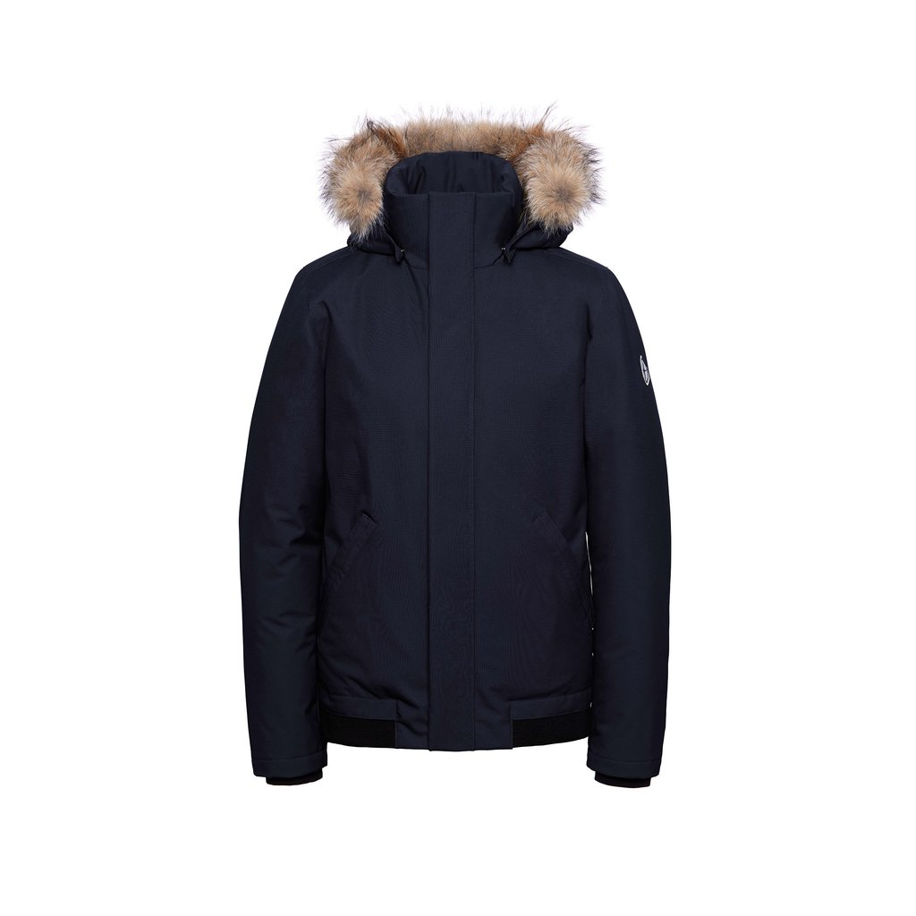 mens navy down jacket