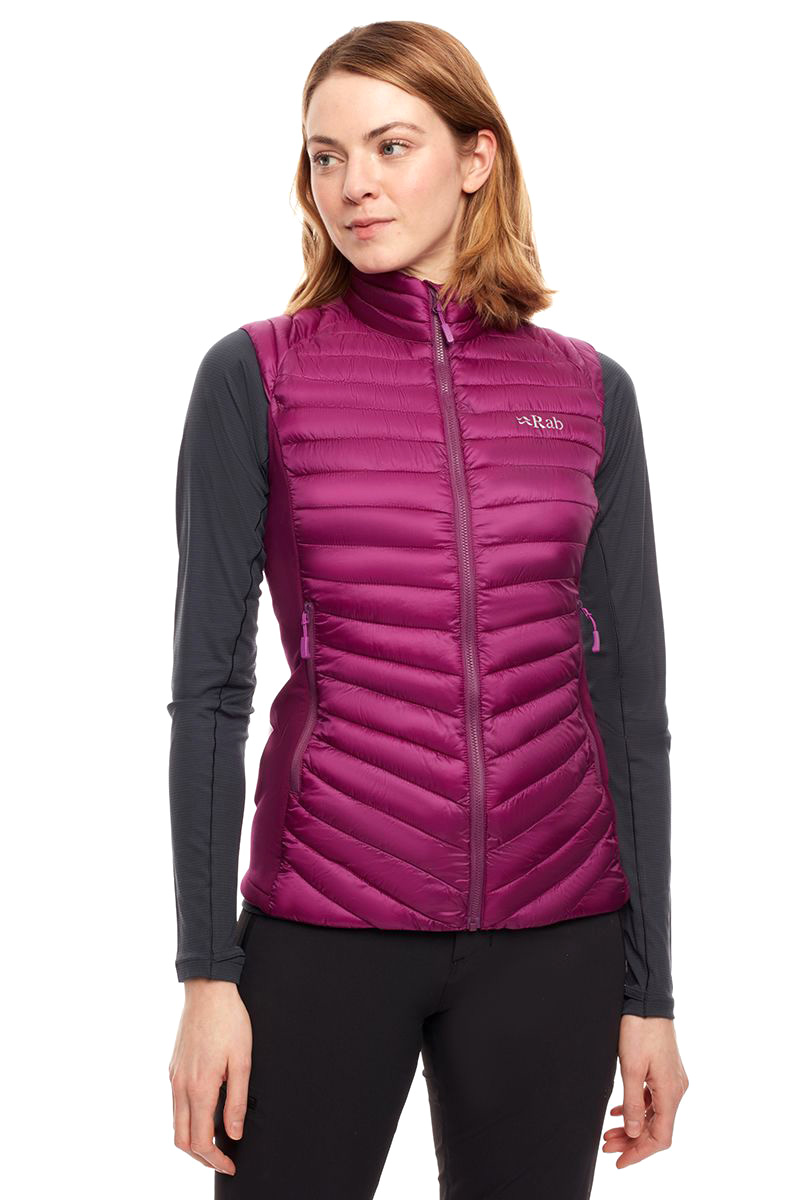 rab womens cirrus flex hoody steel